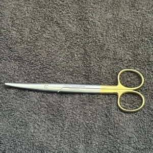 V. Mueller Curved Vital Mayo Round Blade Scissors 17.1cm Long SU1814-002 - Imagen 1 de 6