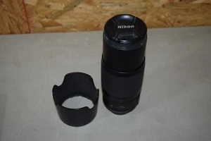 Nikkon AF-S Nikkor 70-300mm f4.5-5.6G SWM VR ED IF Lens with Hood - Picture 1 of 7