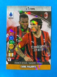 Panini Calciatori Adrenalyn Titans 2022 T98 Kessie'/Tonali MILAN - Imagen 1 de 1