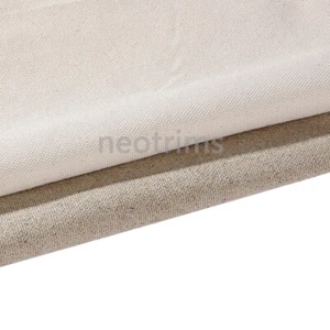100% Cotton Upholstery Canvas & Cotton Linen Fabric.Thick Material 160cm,1/2mt - Picture 1 of 8
