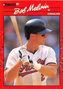 1990 Donruss #451 Bob Melvin NM-MT Orioles