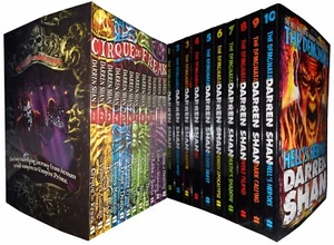 Saga Of Darren Shan Series Collection 22 Books Set Pack Demonata Cirque du Freak - Picture 1 of 1