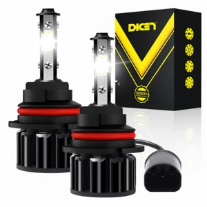 9007/HB5 LED Headlight Bulbs Kit 6500K White High Low Beam Light Super Bright A+ - Picture 1 of 13