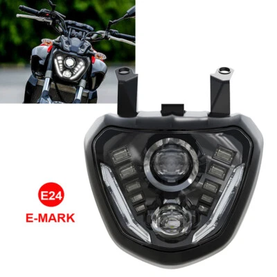 Headlight Assembly For Yamaha MT07 MT-07 FZ07 FZ-07 2014 2015 2016 2017 Headlamp - Image 1 of 4