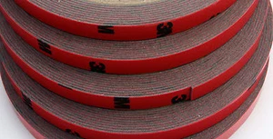 5M x 6MM AUTO ACRYLIC FOAM DOUBLE SIDED ATTACHMENT ADHESIVE TAPE UK STOCK  - Picture 1 of 1