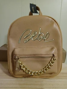 Bebe Gianna Mini Backpack Tan - Picture 1 of 10
