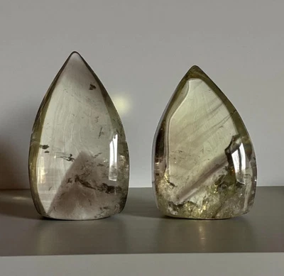 Citrine Tear Drop Crystal: Polished Stone of Abundance & Joy - Image 1 of 4