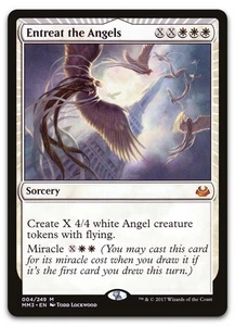 Entreat the Angels #4 (LP) Modern Masters 2017 MM3 Magic MTG - Picture 1 of 1