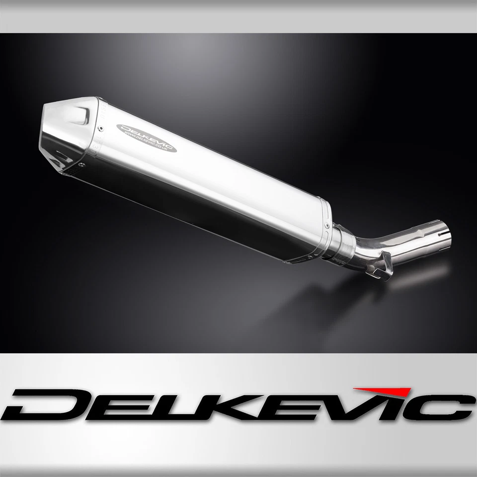 Suzuki GSX-S1000 2016-2024 Kit de silenciador de escape de acero inoxidable triovalado de 17" deslizable Foto 1 de 4