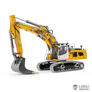 In Stock LESU Aoue LR956 1/14 RC Hydraulic Digger Excavator Dual Pumps 3Arms KIT - Picture 1 of 12