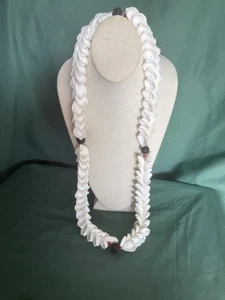 Tahiti, Tahitian Polynesian Shell-Pupu Lei 36” long Vintage - Picture 1 of 3