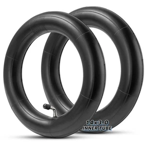 14x3.0 Tube with Bent Valve for Ebike 14x3.00 Inner Tube Thickened Design for... - Picture 1 of 5