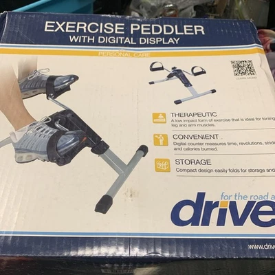 Drive Medical RTL10273 Deluxe Folding Exercise Peddler with Electronic Display - - Image 1 of 3