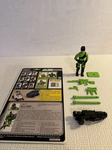 Vintage G.I. Joe Cobra HEAT Viper V2 Action Figure 1993 Complete - Picture 1 of 9