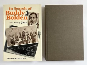 In Search of Buddy Bolden First Man of Jazz 1978 1st Ed. HB Donald M. Marquis - Picture 1 of 24
