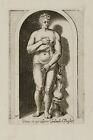 P. THOMASSIN (*1562), Statue der Venus, um 1610, Kupferstich Figürlich Mythologi