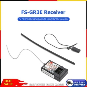 FlySky FS-GR3E 2,4 GHz 3CH RC Empfänger für GT2/GT2B/GT2F/GT3B/GT3C Sender - Bild 1 von 12