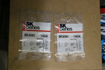 批量 2 件 - RCA SK 系列 SK3061 Zener 二极管 — 第 1/3 张图片