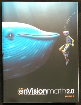 5th Grade - enVision Math 2.0 - STUDENT WORKBOOK (Vol. 2) (2017, Pearson) - Image 1 of 4