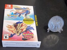 Nintendo Switch Pokémon Sword and Shield Double Pack New Sealed With Coin !!!