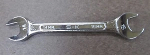 SK 8214 15MM X 14MM OPEN END WRENCH MADE IN USA! - Picture 1 of 2
