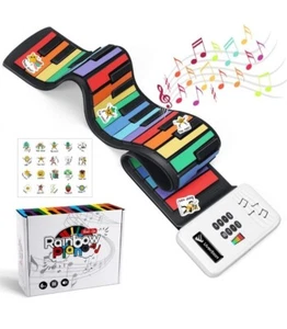 49-Tasten Kinder Keyboard E Piano, Uverbon Tragbare Kinder Klavier mit Lustigen - Bild 1 von 7