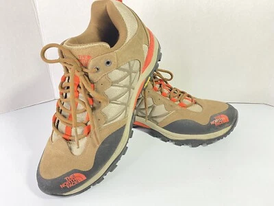 The North Face 女式 9 码远足运动鞋棕色 Vibram S4 — 第 1/4 张图片