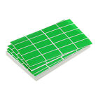 Colored Rectangle Stickers, 2000 Labels 1.57x0.75 Inch Self Adhesive Light Green