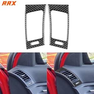 Real Carbon Fiber Interior Side Air Vent Outlet Cover Trim For Pontiac G8 08-09 - Picture 1 of 22