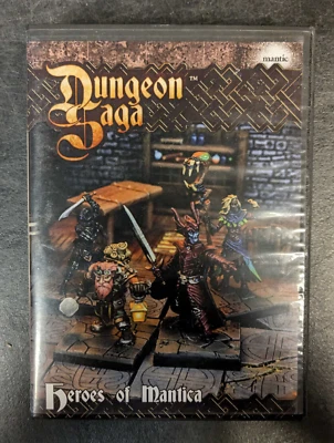 Dungeon Saga: Legendary Heroes of Mantica Dwarf King's Quest Miniatures - New - Image 1 of 2