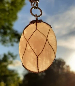Handmade Stainless Steel Chainmaille Quartz Necklace - SorjuanaLolita Designs - Picture 1 of 7