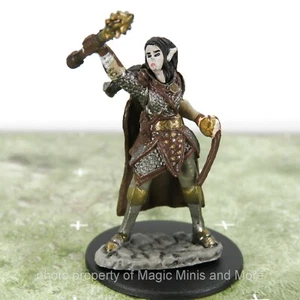 D&D Premium Miniatures W3 ~ ELF CLERIC Icons of the Realms miniatura femenina - Imagen 1 de 3