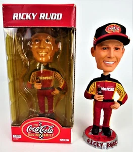Ricky Rudd "Coca Cola Racing Bobblehead", 2003 Head Knocker - NUEVO en caja - Imagen 1 de 6