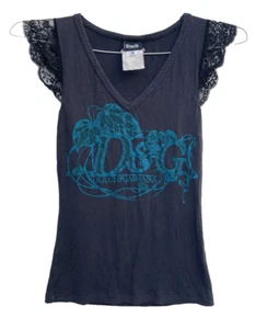 Canotta vintage Dolce & Gabbana senza maniche casual boho pizzo taglia 24 - Foto 1 di 3