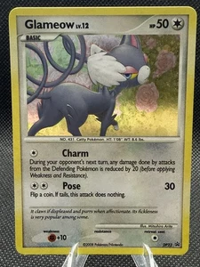 Glameow DP23 Pokémon Diamond and Pearl Black star Promos Holo NM - Picture 1 of 2