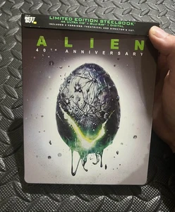 Alien 40th Anniversary BestBuy Steelbook  [OOP] 4K UHD Blu-ray (w/ Digital code) - Picture 1 of 10