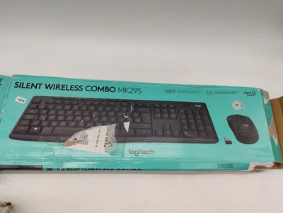 Logitech MK295 kabellose Tastatur mit SilentTouch-Technologie, QWERTY - Bild 1 von 4