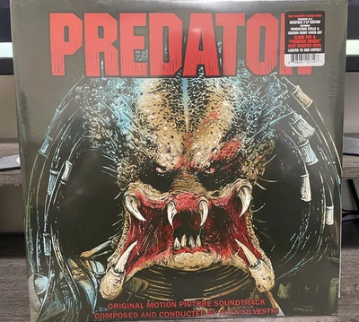 PREDATOR Alan Silvestri Sealed soundtrack Blood Red Predator Dreads Variant - Image 1 of 3