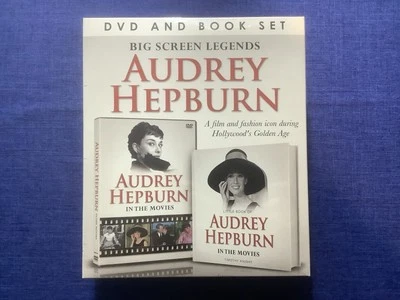 Big Screen Legends: Audrey Hepburn DVD/Book Gift - Brand  New Sealed Region Free - Image 1 of 2