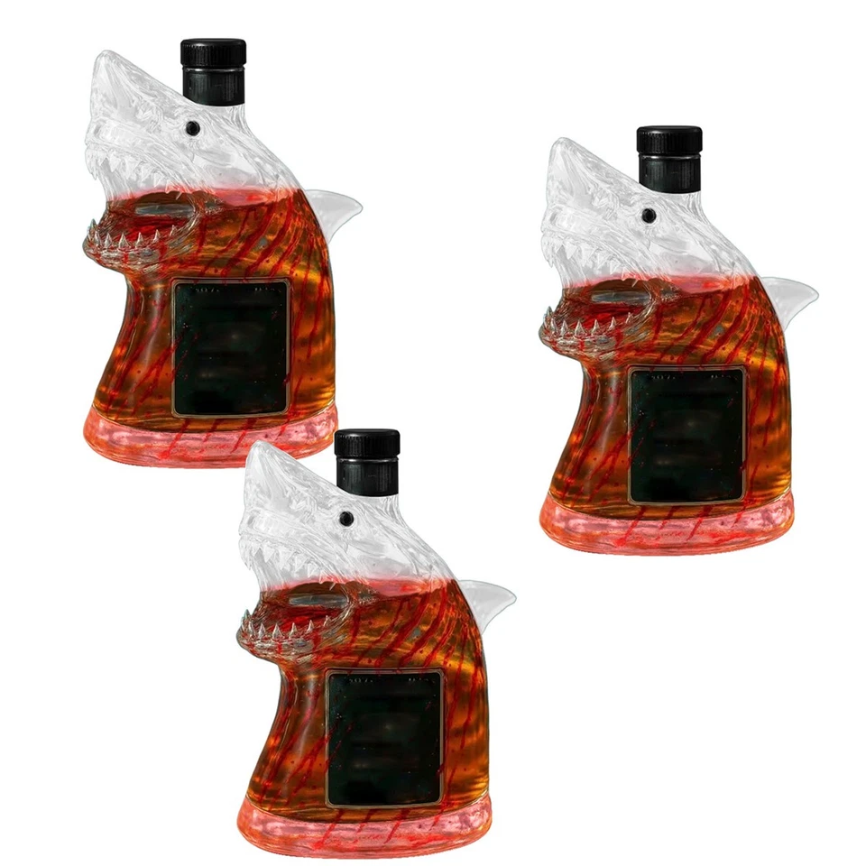 Botella de Whisky Jaws 50 Aniversario Única Transparente Edición Limitada Regalos Foto 1 de 4