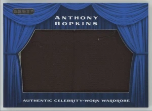 2010 Razor Authentic Celebrity-Worn Wardrobe Anthony Hopkins Patch A1 - Picture 1 of 2