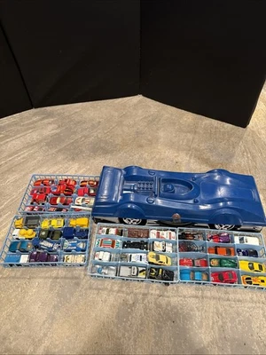 Vintage 1980 Matchbox Official Collector Case Includes 50 Mixed Cars Mostly - Image 1 of 4