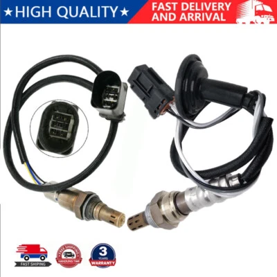 Sensor de oxígeno O2 2 piezas arriba+abajo para Kia Rondo 2,4 L L4 2009-2012 emisiones federales Foto 1 de 4