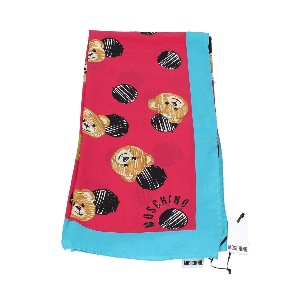 3525 Foulard MOSCHINO Donna Fucsia FB0014 Foto 1 de 1