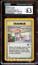 CGC 8.5 NM-MINT+ Pokemon Center # 40 WOTC Black Star PROMO Pokemon Card 028