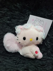 Peluche Pink Honeycute Charmmy Kitty 4" Corazón Esponjoso Nuevo 2024 Heisei - Imagen 1 de 13