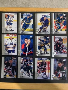 1996-97 Upper Deck Buffalo Sabres Team Set 12 Cards - Picture 1 of 1