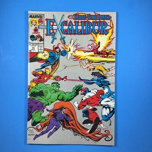 Excalibur #14 Cross-Time Capter Marvel Comics 1989 Chris Claremont X-Men - Picture 1 of 3
