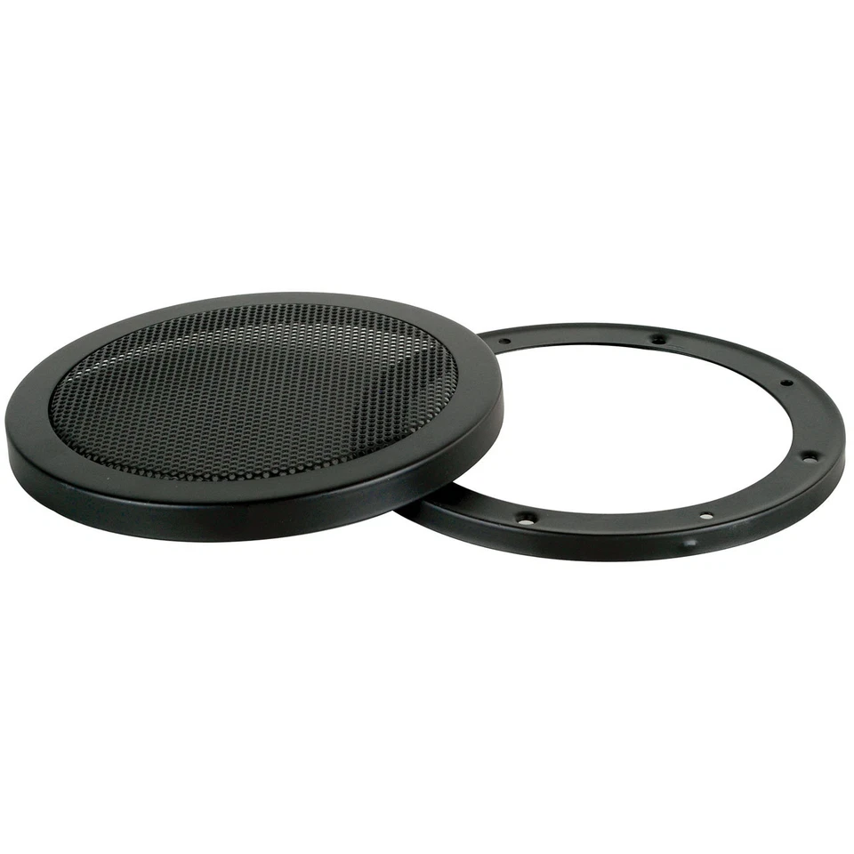 PARTS EXPRESS Steel Mesh 2-Piece Grill for 5-1/4" Speaker Black