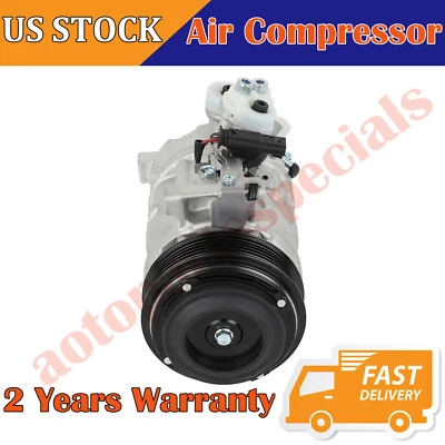 Fits Mercedes-Benz C300 15-20 GLC300 2016-2020 2.0L CO 11590C AC A/C Compressor Foto 1 de 4